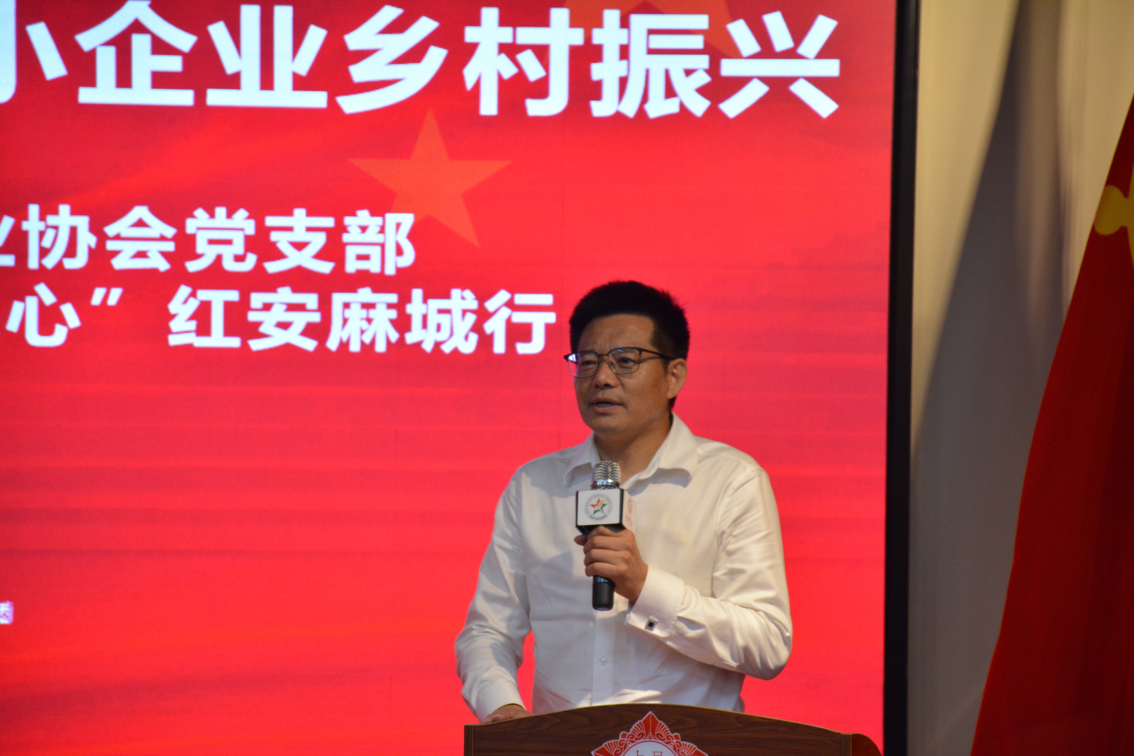 湖北省中小企业协会党支部“察民情解民忧暖民心”红安麻城行活动