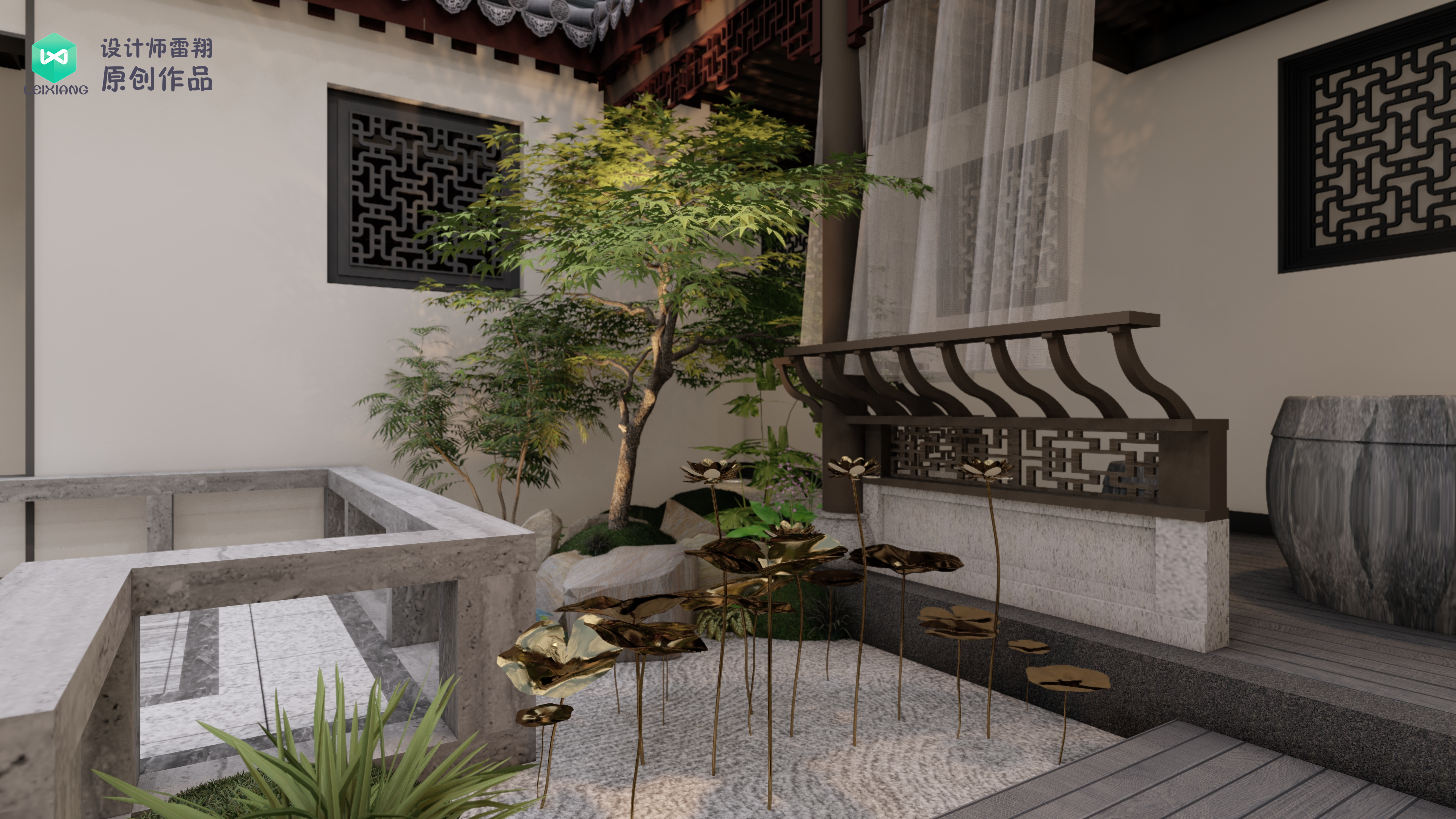 国人们喜爱的古色古香中式庭院,满眼都是惊艳,百看不腻