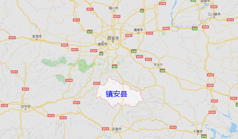 镇安县有多少人口(中越两国重名的镇安县:中国的在陕西省商洛市,越南