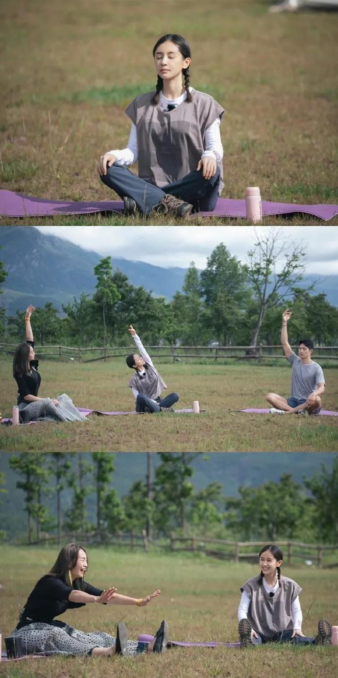 王子文与男友吴永恩平淡而惬意的田园生活！​​​