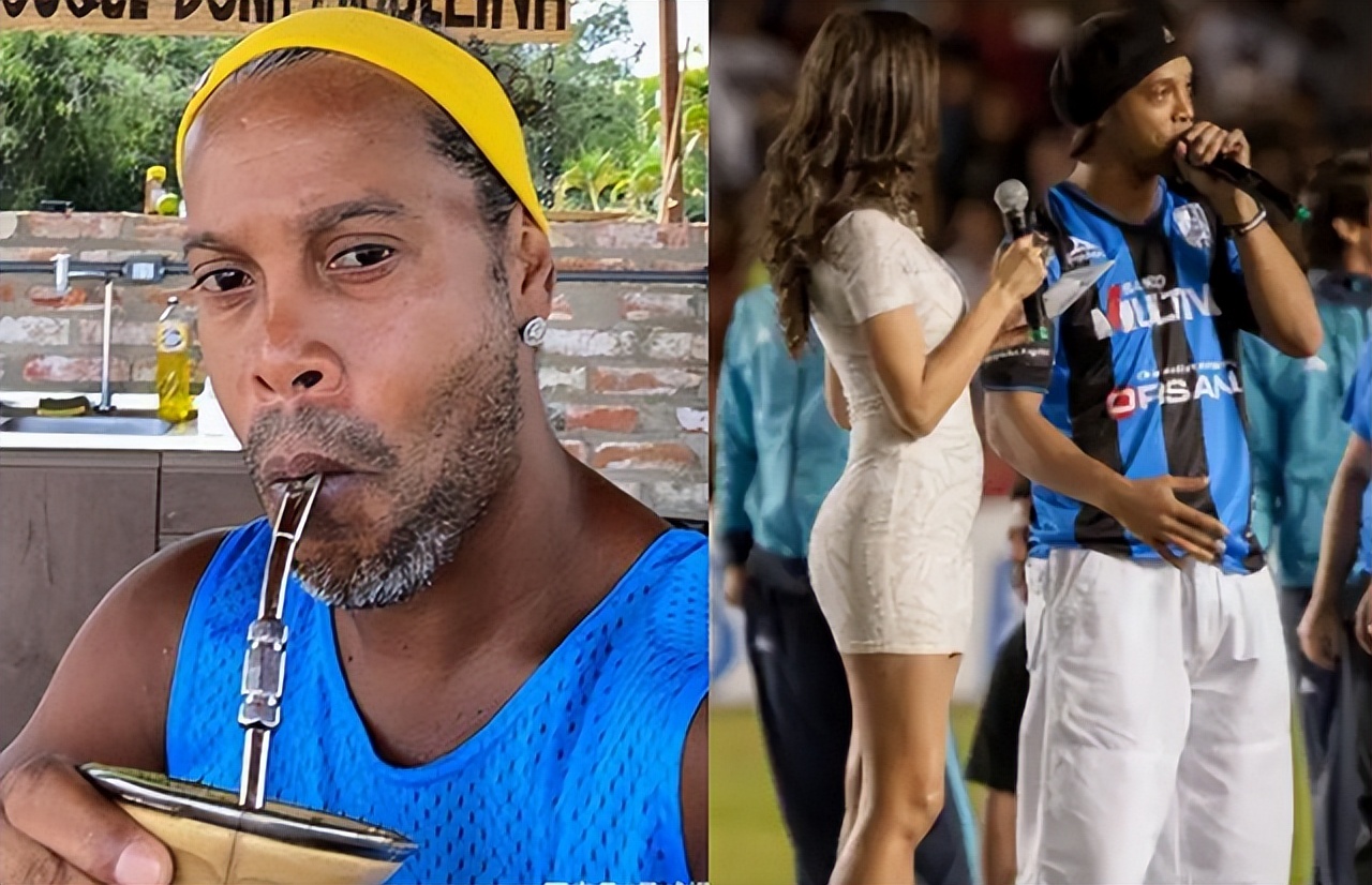 世界杯选手年纪(42岁小罗观战nba,身材发福又老了!