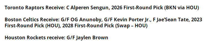 NBA火箭新闻最新消息（火箭有机会得到欧文+布朗？6换1方案出炉，名记费根透露斯通想法）