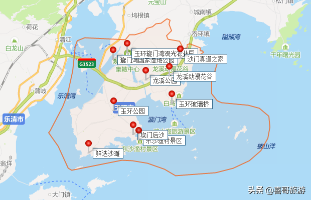 浙江台州玉环市十大景区有哪些？自驾游如何安排行程？