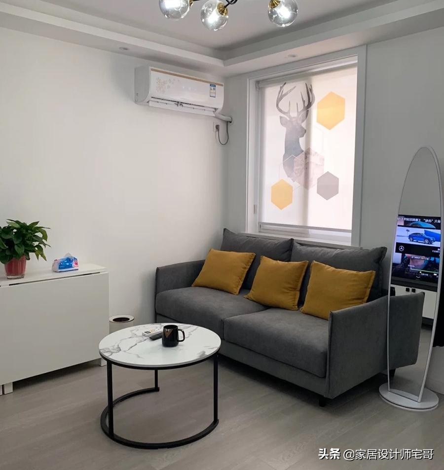 40岁姐姐晒出自己的家居照：44㎡小家，装修不豪华，但温馨又舒适