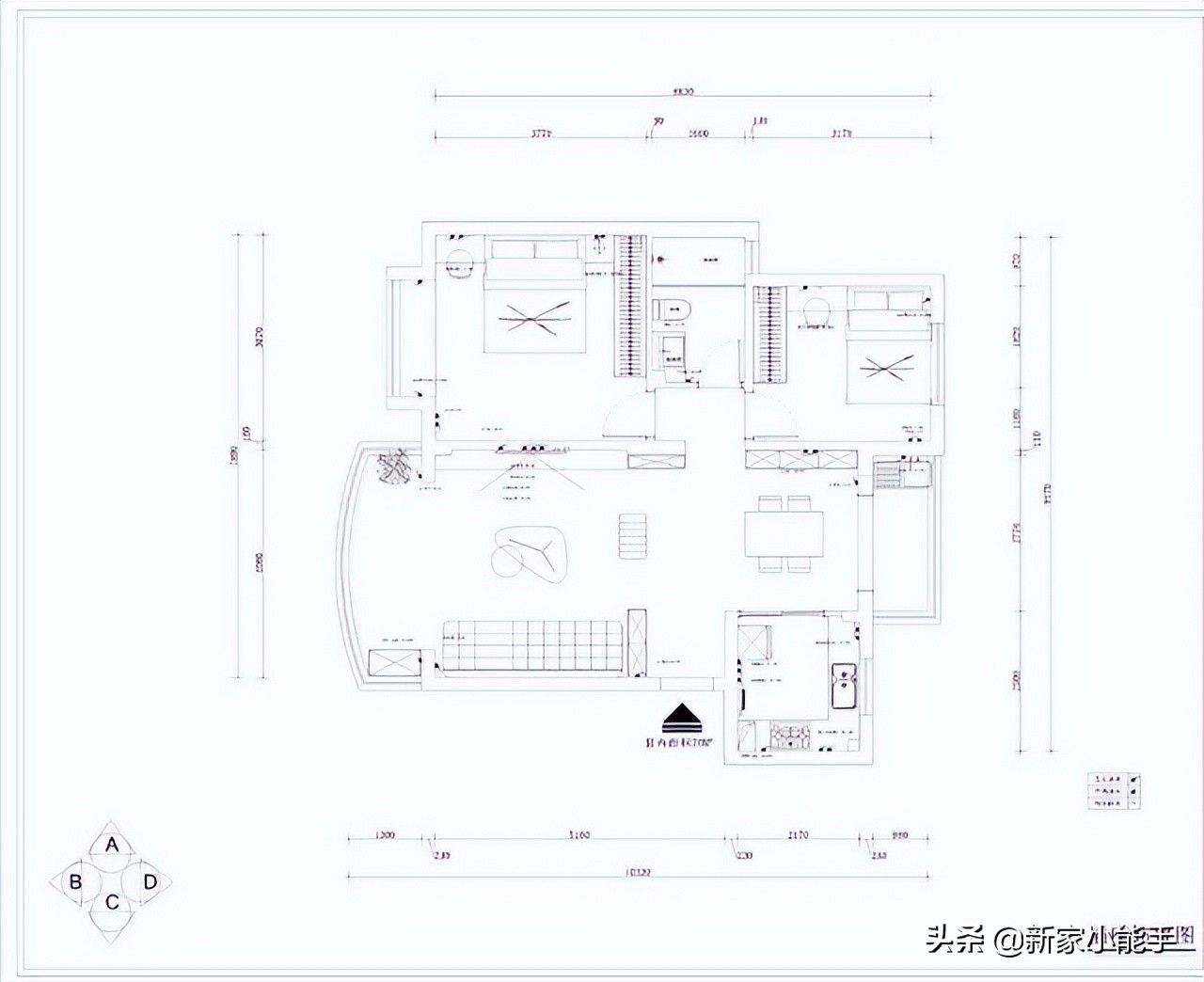 她家两居室新房，全屋极简装修，单单硬装部分花了14万，分享一下