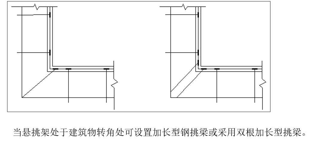 花篮拉杆式悬挑脚手架搭设要求