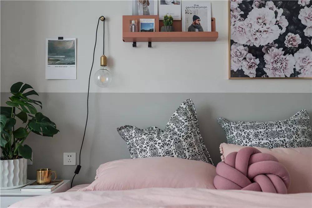 70㎡轻奢北欧风，舒适的色彩搭配，营造简约而又精致的复古气息