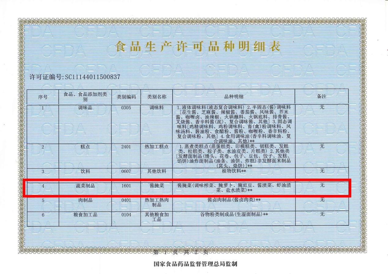 和府捞面声明：所用食材均采购自正规有资质企业