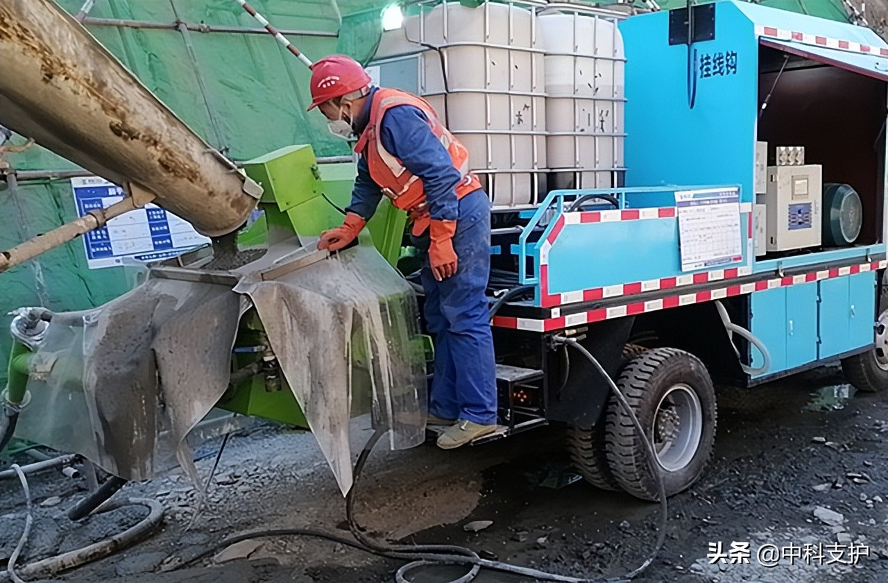 混凝土湿喷机在喷锚支护施工中的重要作用 - 液压汇