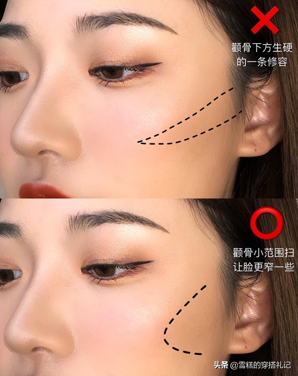 方脸、圆脸都不算什么，“扁平脸”才可怕！形象颜值还很难拯救