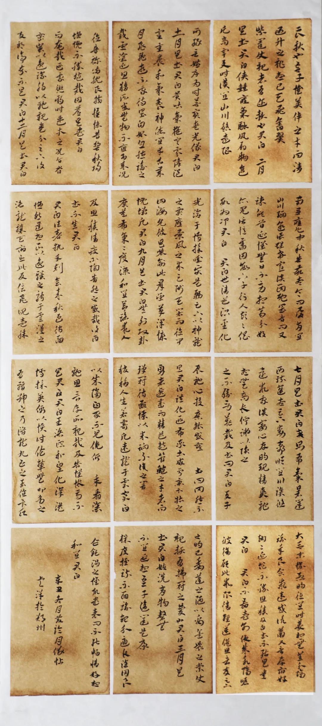 郑州大学书法学院2020级4班章草临摹结课展