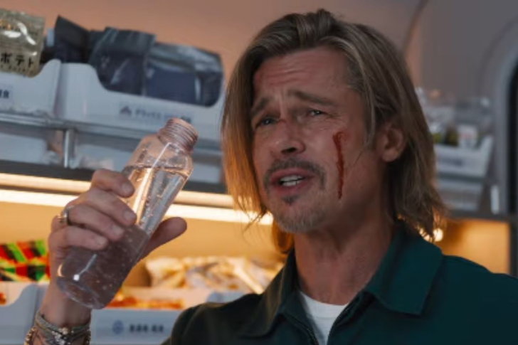 国际巨星58岁布拉德皮特，出演（子弹头列车）一名击球手即将上映