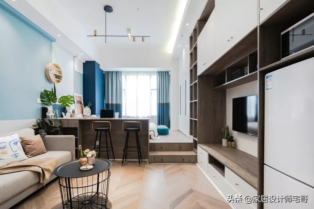 杭州30岁小姐姐的精致生活：独居35㎡小家，室内配色让人赏心悦目
