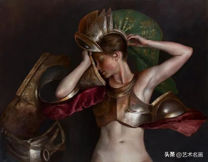 人物肖像世界名画(超现实主义艺术家奥尔特加笔下的女人体太美了︱艺术名画)