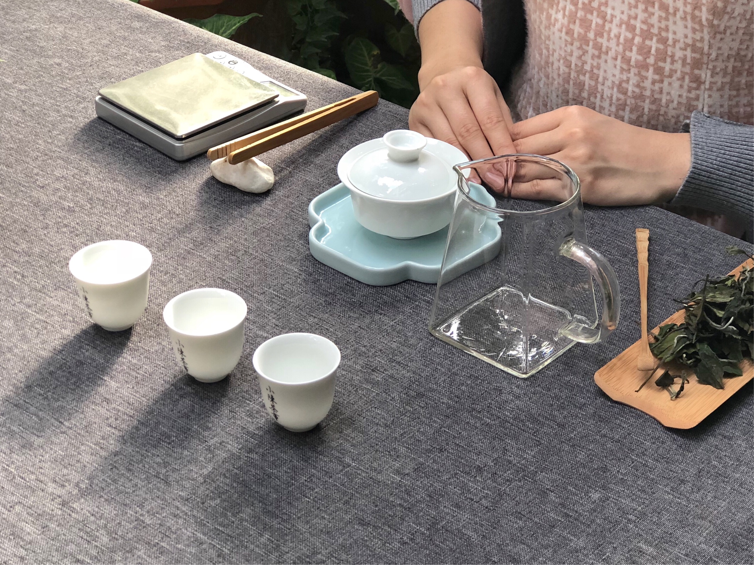 我要买一套茶具(泡绿茶、白茶、红茶、普洱茶，都用得着的5个茶具，真的很好用)