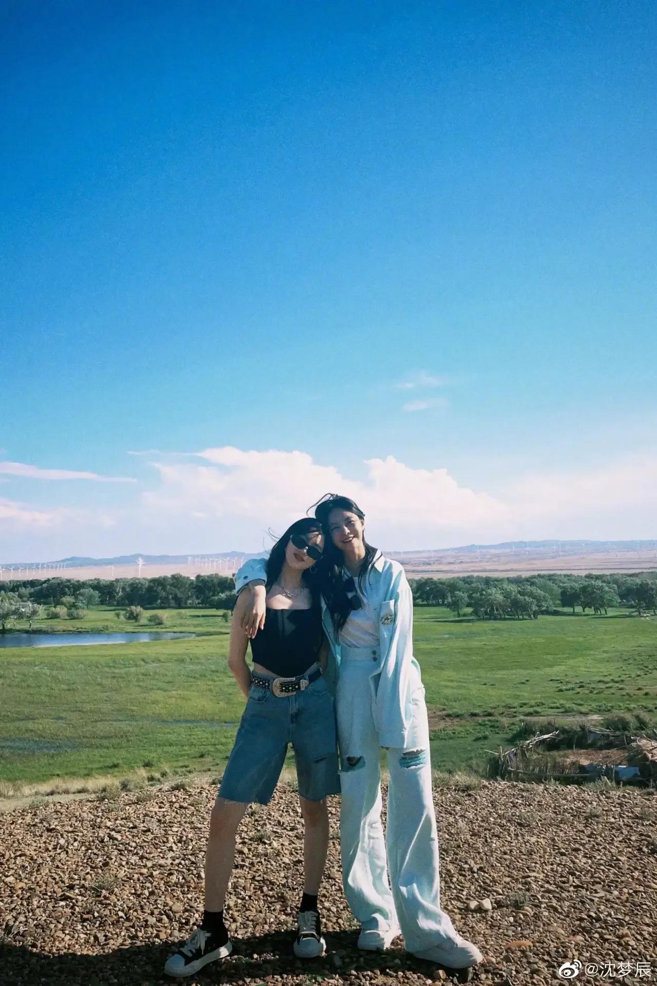 沈梦辰和姐妹一场说走就走的旅行