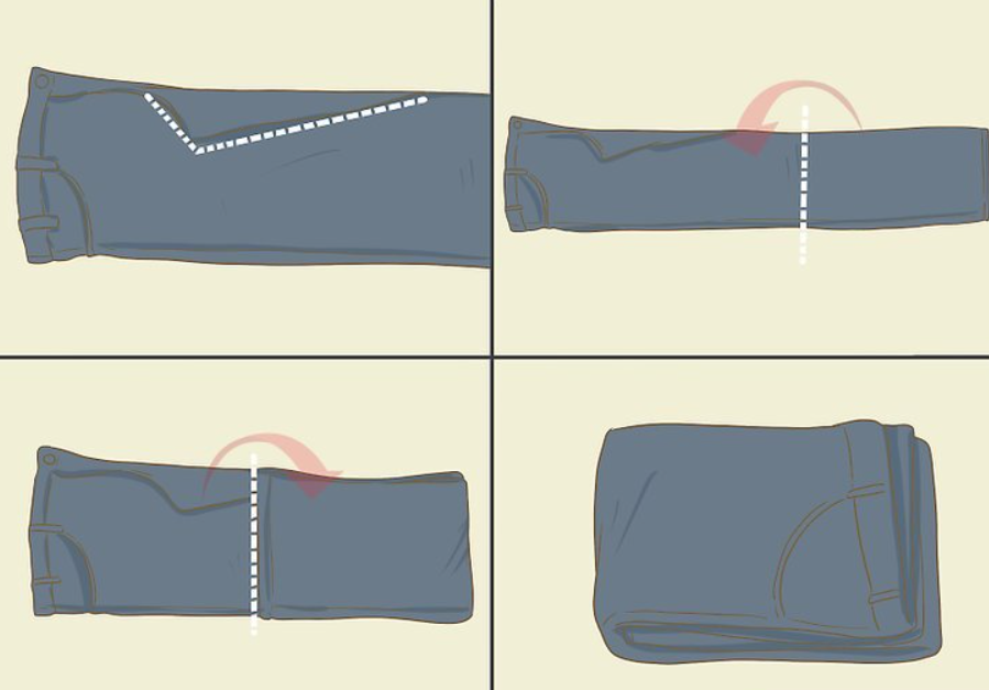 长袖衣服的叠法(长袖衣服的叠法,你学会了吗?) - 盾灵网