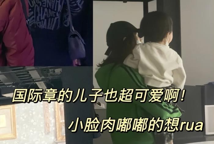 章子怡带儿女出游，与醒宝坐海盗船，弟弟神似姐姐，两位保姆同行