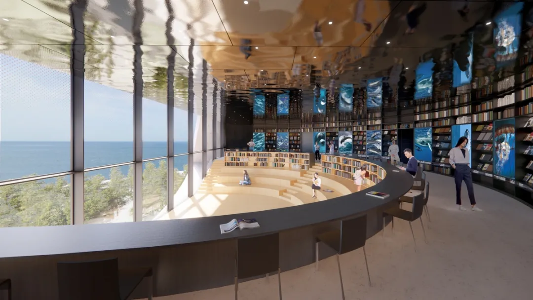 OPEN在建项目:烟台海边的时光塔
