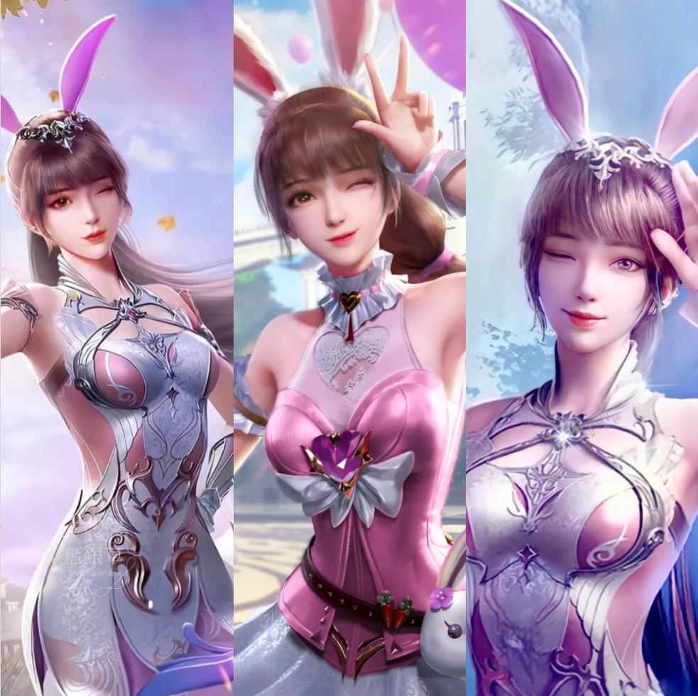 小舞画风多变,玄机打扮很淑女,游戏装超精致,2d病娇风让人脸红