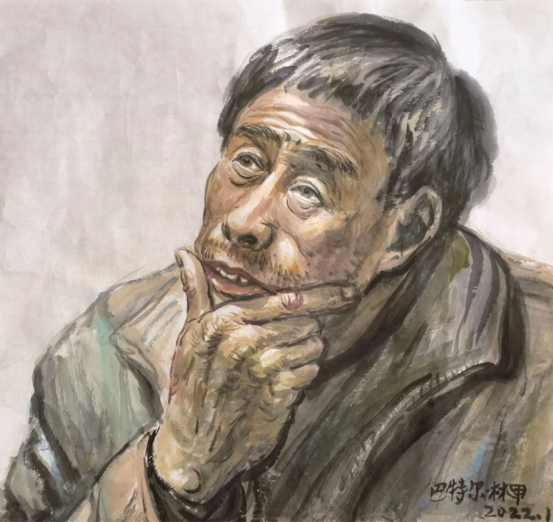 「收藏推荐」新时代艺术逐梦者巴特尔林甲作品展