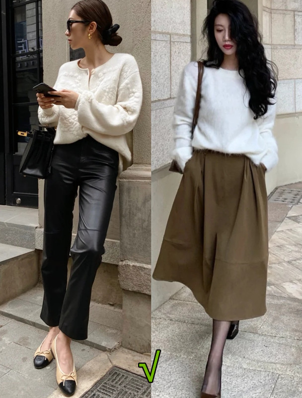 普通毛衣该收了，今年流行穿“奶奶毛衣”，优雅复古，谁穿谁美