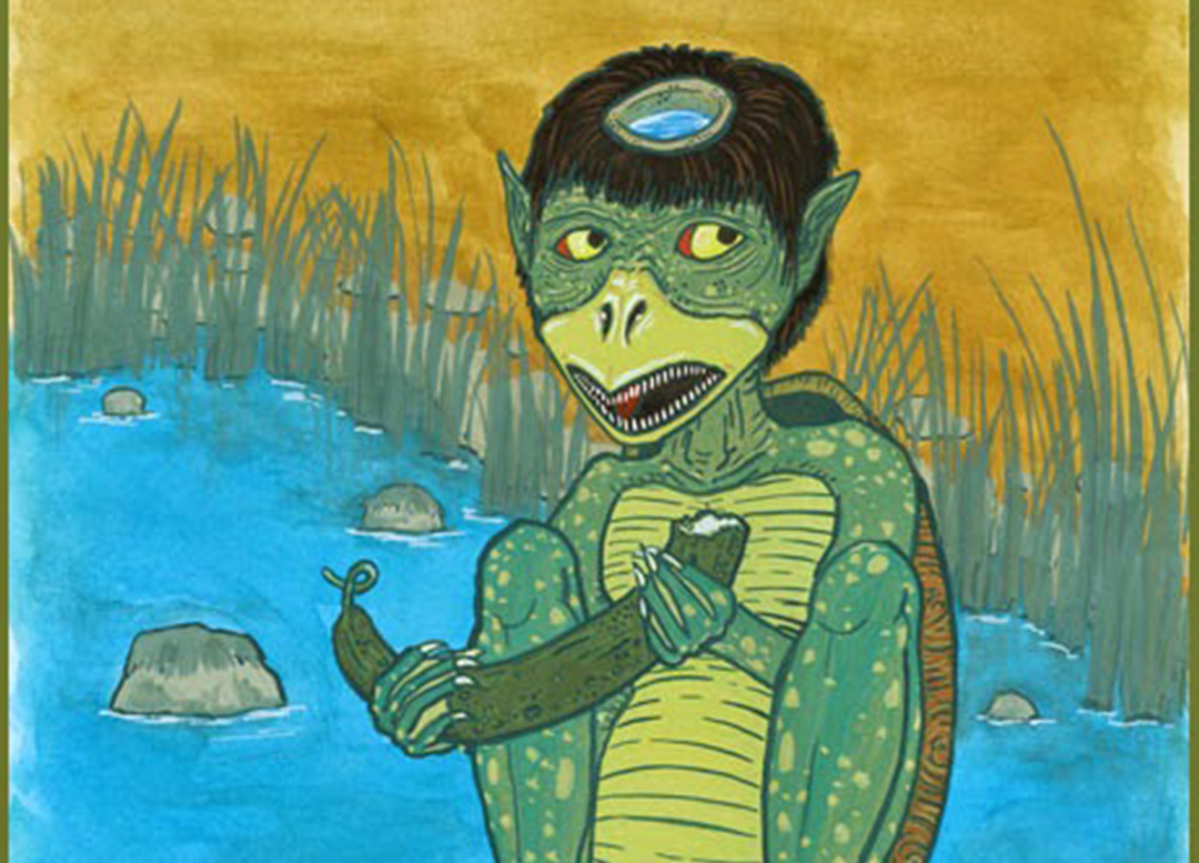 日本河童图片(怪物科普) - 赤虎壹号