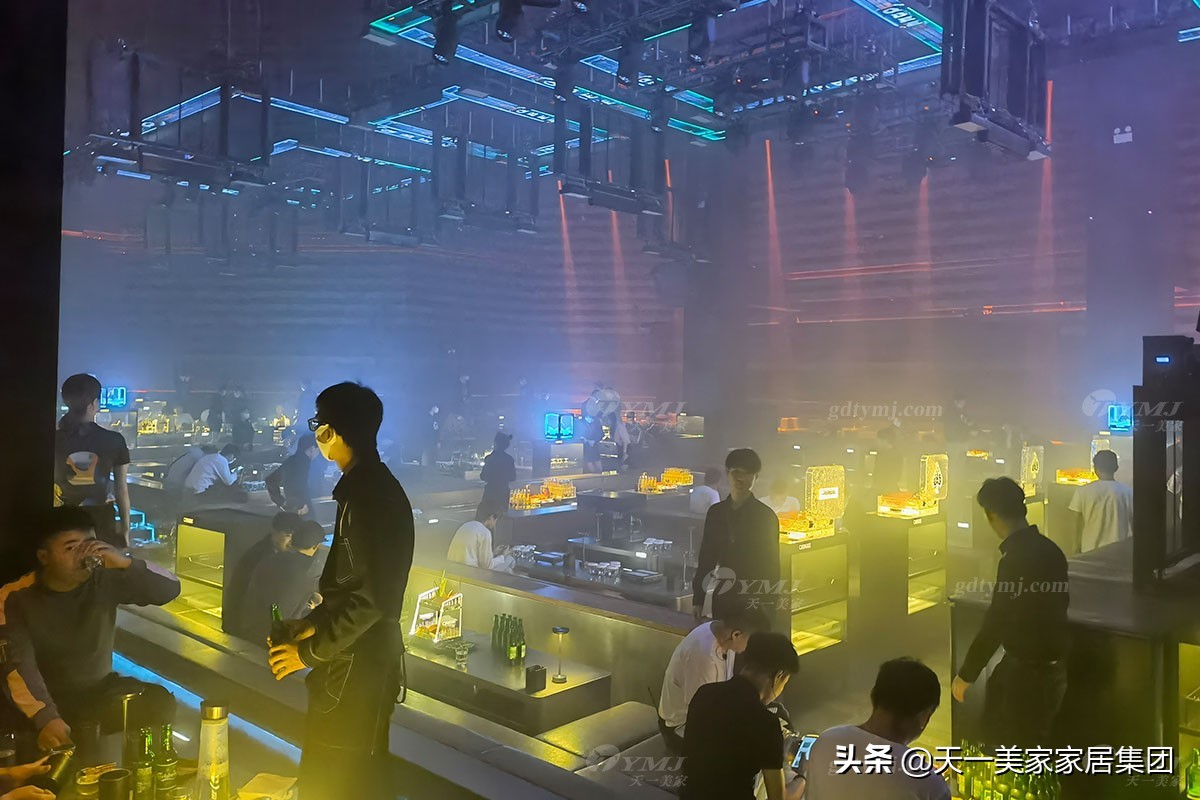 清远ONE77顶级KTV、酒吧CLUB项目工程案例完工实拍场景