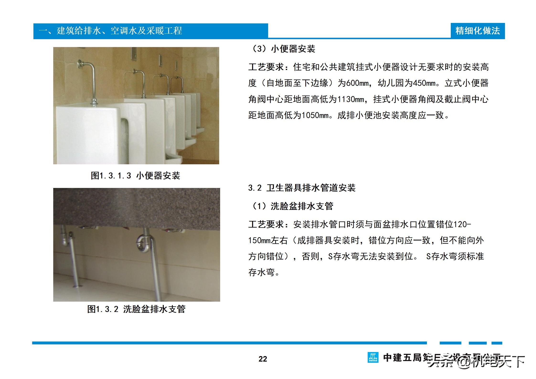 关注送｜中建机电工程实体质量精细化图集