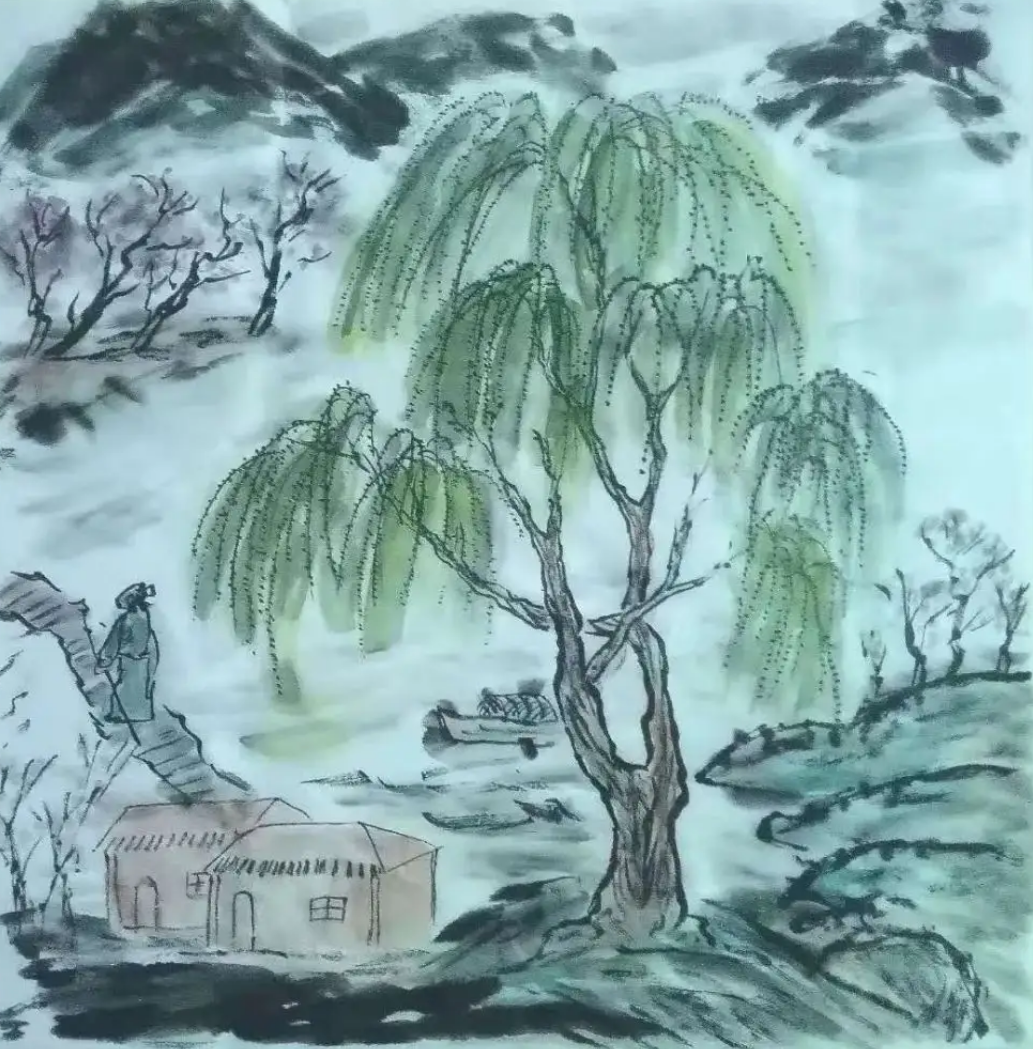 南宋僧人春游时写下一诗，短短4句，便美艳了整个春天