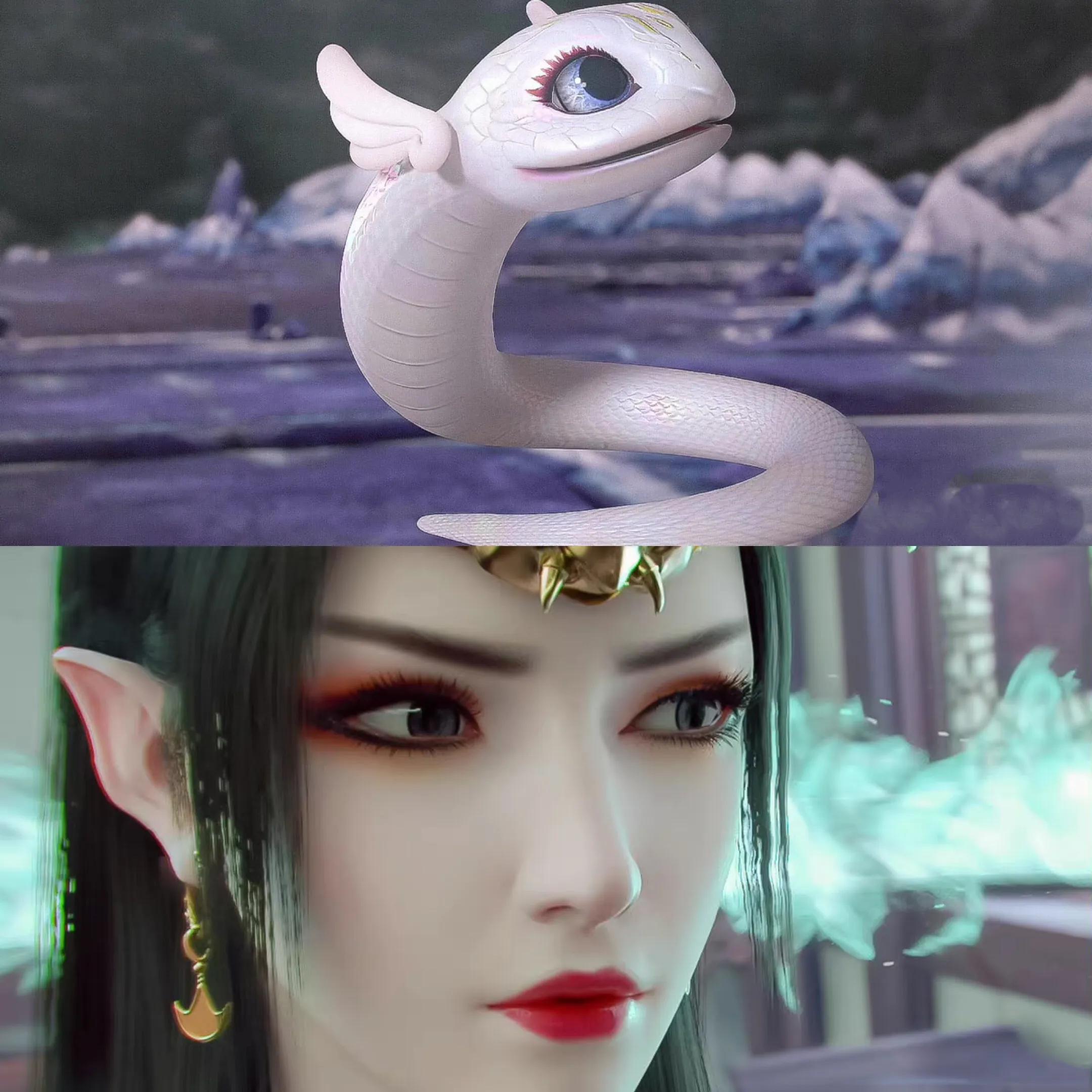 虽说它是美杜莎女王的化身,但与美杜莎的性格恰然相反,一个是高冷的