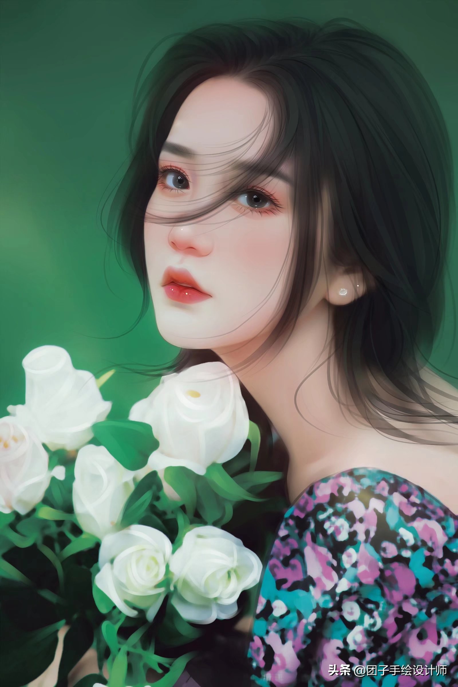 七夕情人节图片创意（送女朋友生日蛋糕图片 浪漫）