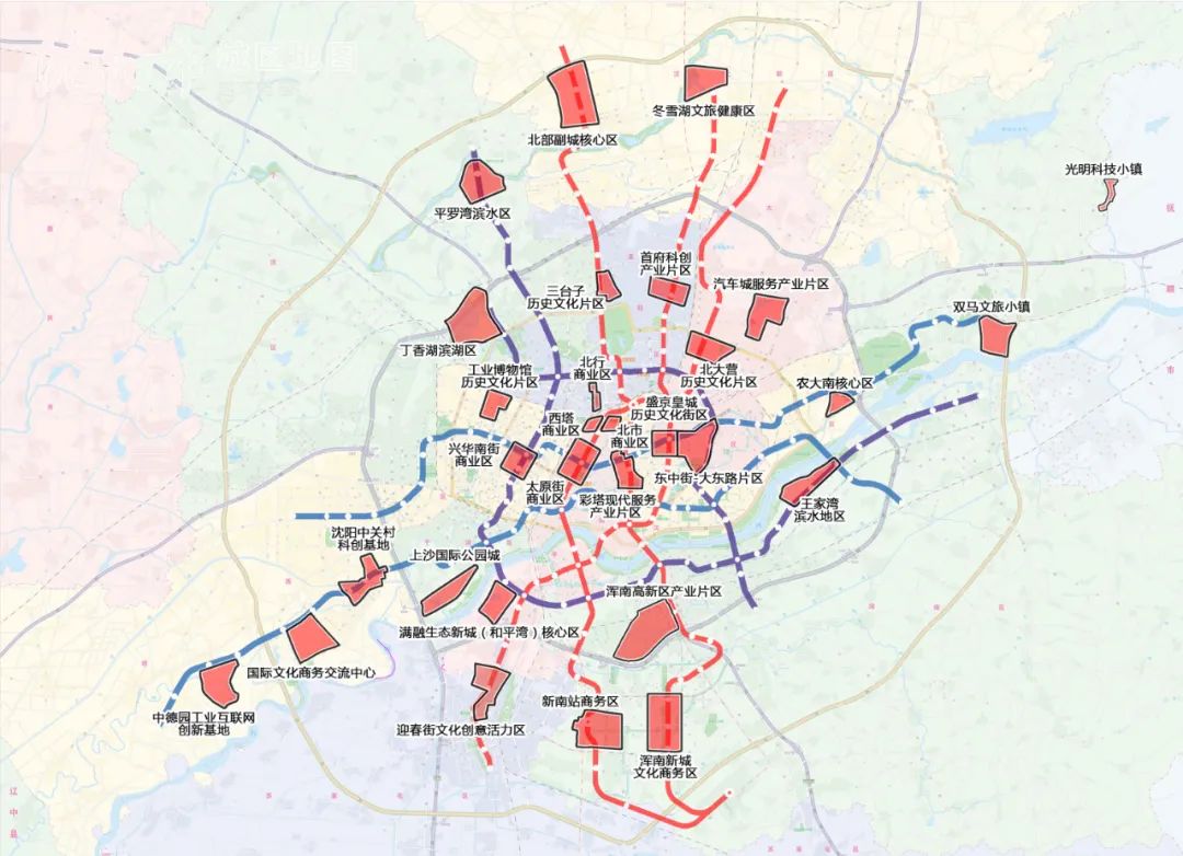 沈阳地铁规划图 沈阳地铁规划图2025年-思宇生活