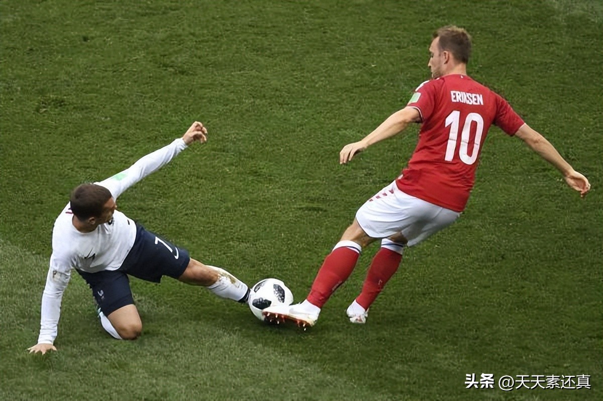 丹麦2：0胜法国，也许预示着卡塔尔世界杯法国十六强对手已经敲定