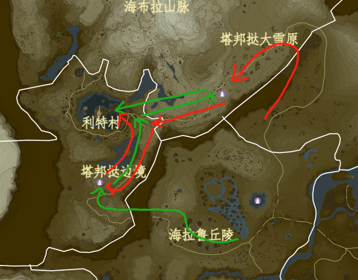 《塞尔达传说：旷野之息》四神兽支线精巧的环境难题