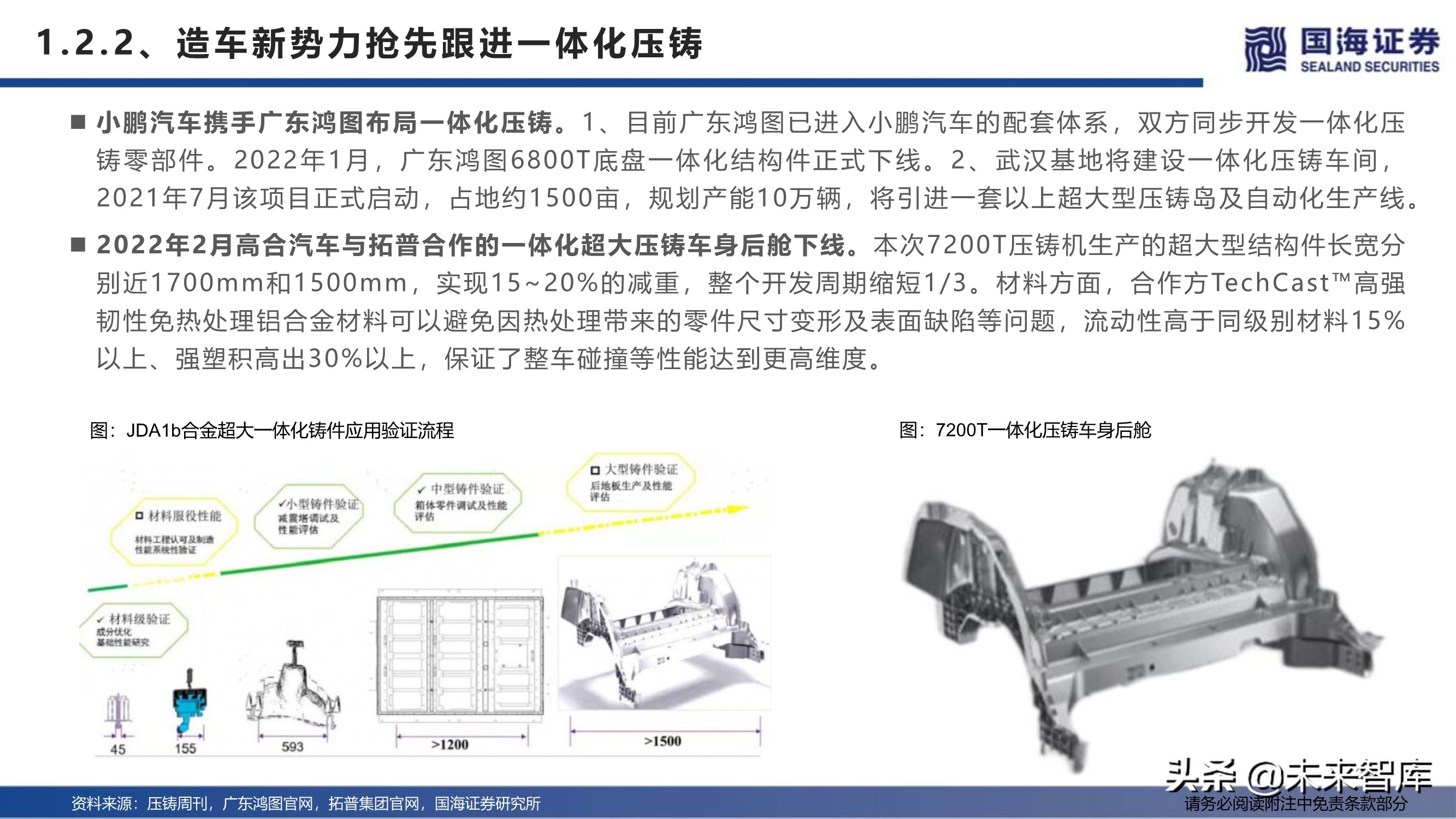 汽车行业深度报告：特斯拉生产制造革命之一体化压铸