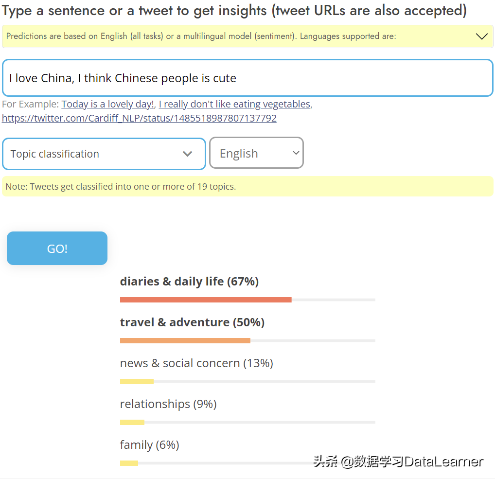 短文本处理重磅利器！基于推文tweet训练的NLP的Python库发布