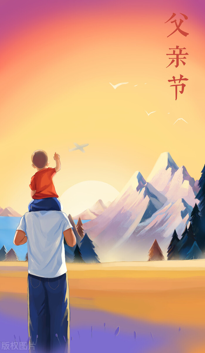 父爱如山！感恩父爱图集