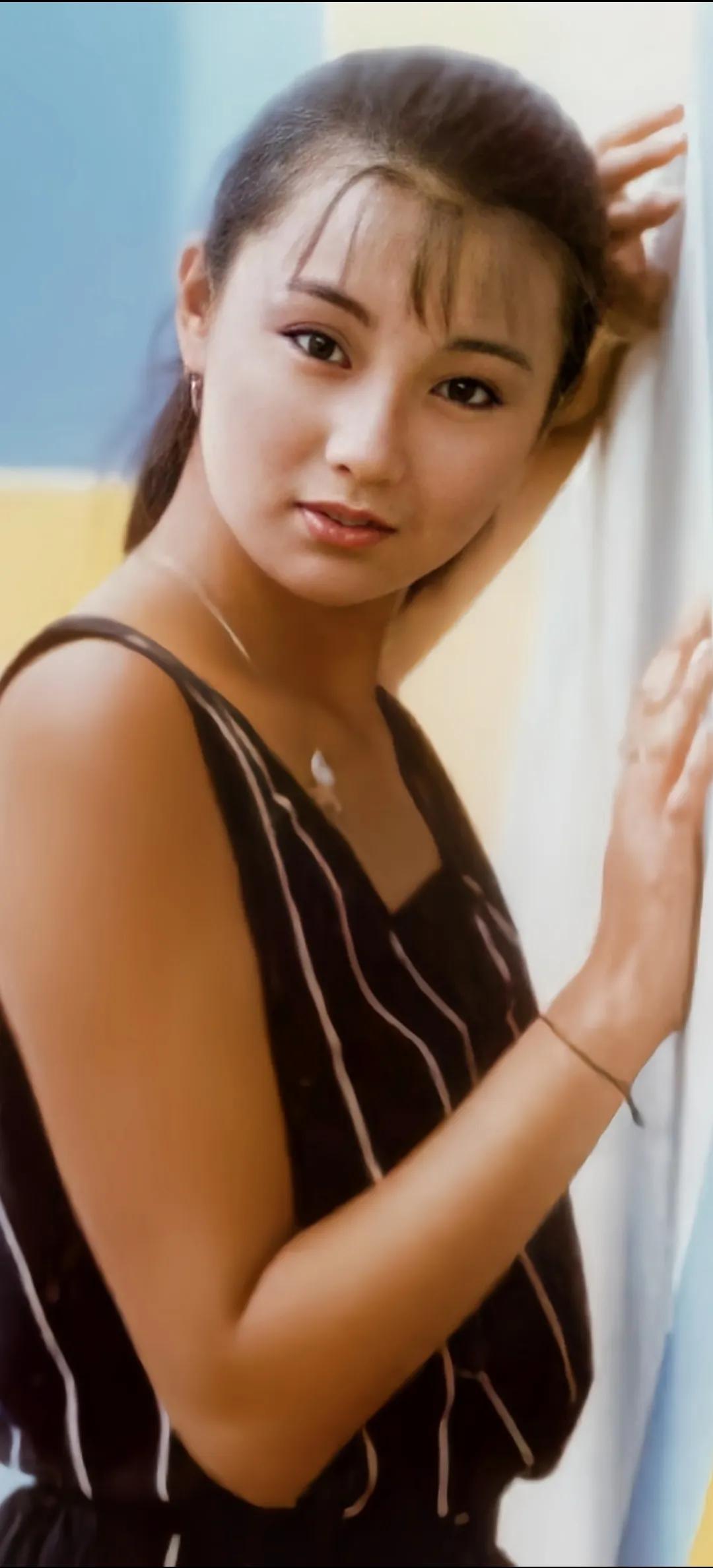 回忆杀:八九十年代tvb港姐张曼玉无美颜无p图的高清美图有多美