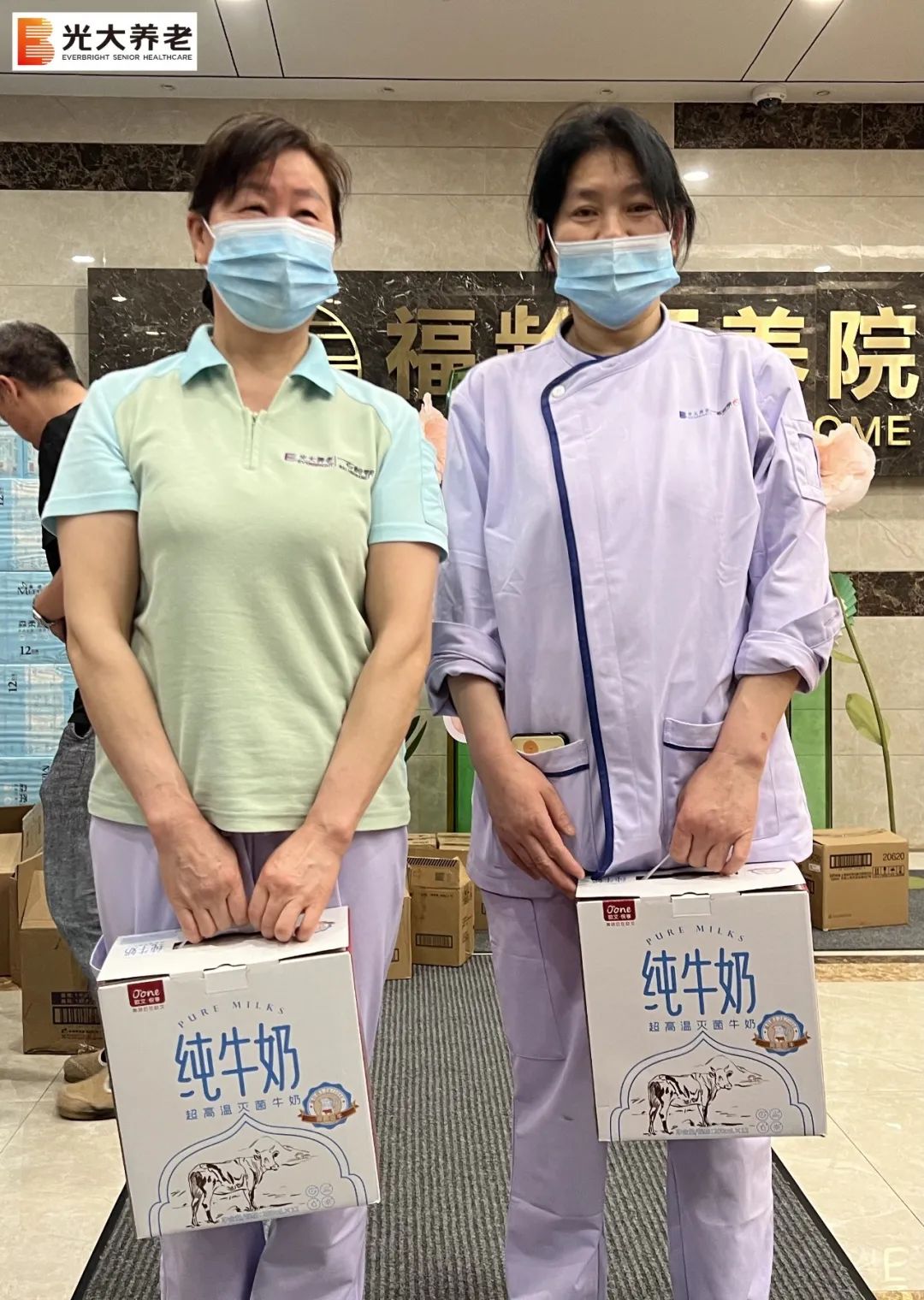 爱心捐赠暖人心 同心协力战疫情