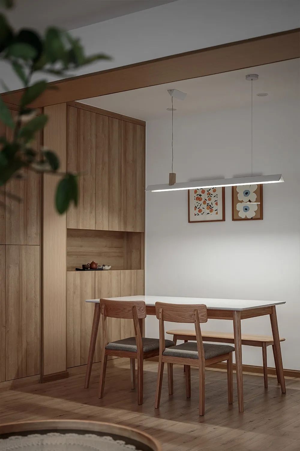 爆改70m²独居之家：原木+留白的温馨屋，一进门就是满满幸福感