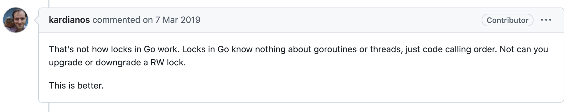 这不会又是一个Go的BUG吧？