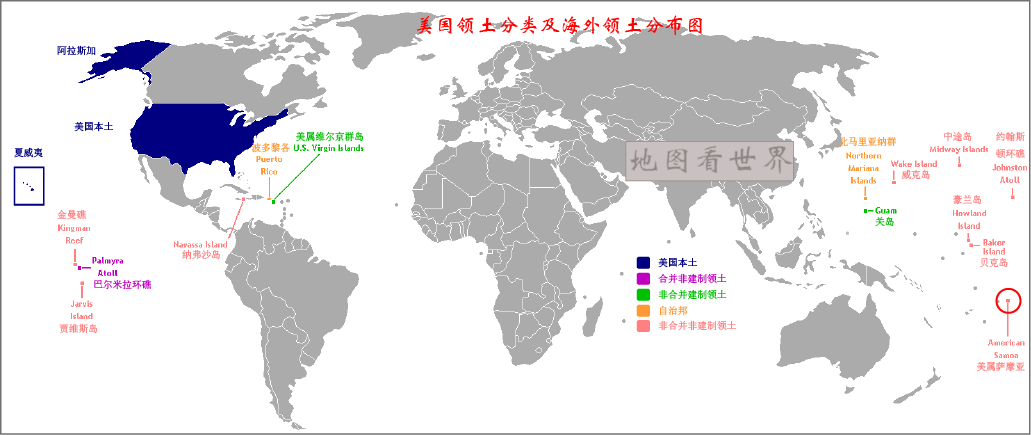 西欧包括哪些国家(国家趣谈18：跨洲国家地图——法国地跨五大洲，英国地跨六大洲)