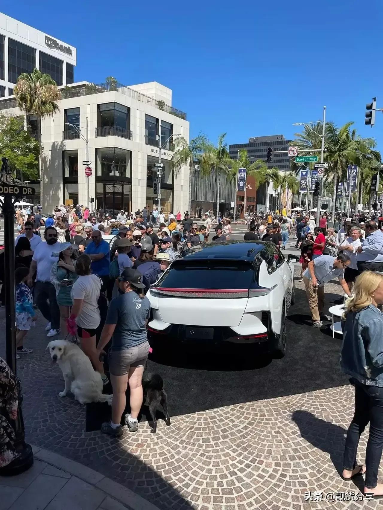 贾跃亭FF91参加豪车节，离量产又近一步，特斯拉是不是要颤抖了？