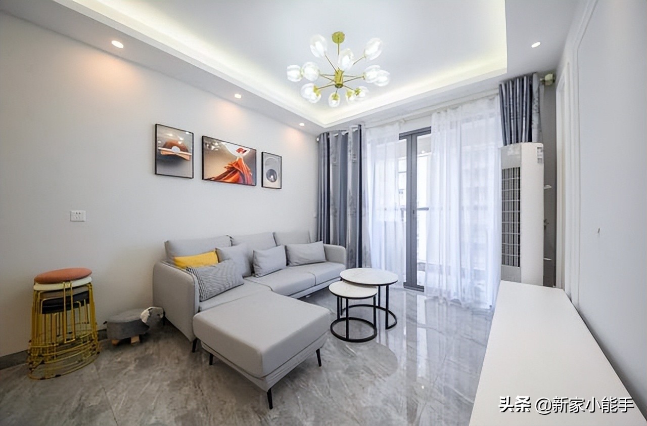 79平现代简约风格，三代同堂生活很幸福，软装全部网购便宜又好看