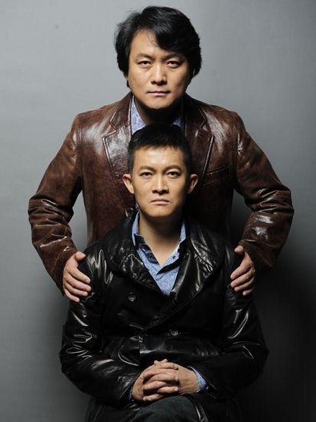 杨志刚郭靖宇也是观众口中的"影视海尔兄弟",两兄弟时常也会来上几句"