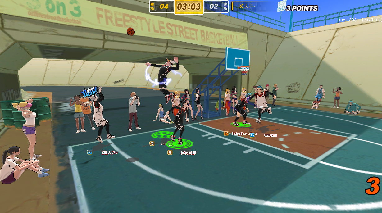 利用SS快速变向《街头篮球》后卫小技巧分享