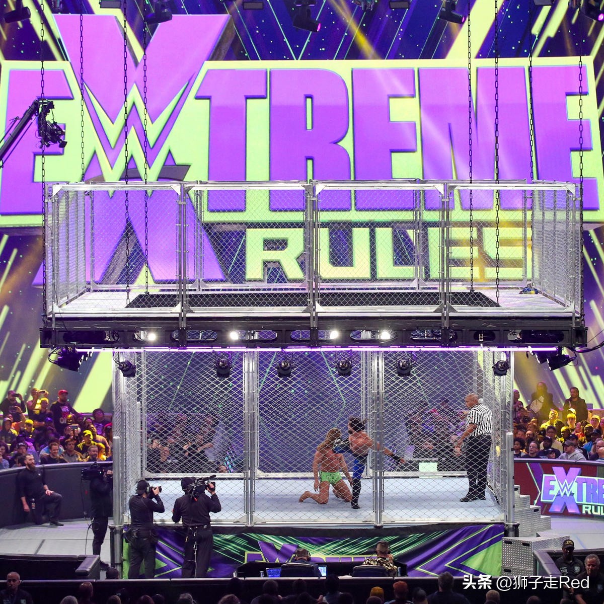 WWE年度赛事2022年极限规则Extreme Rules赛况及精选照片集（下）