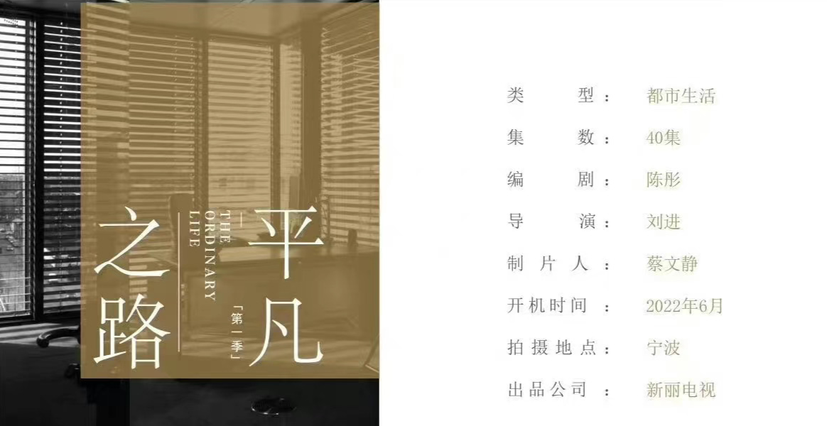 又一部都市职场剧将袭，《精英律师》班底，男主是《赘婿》中的他