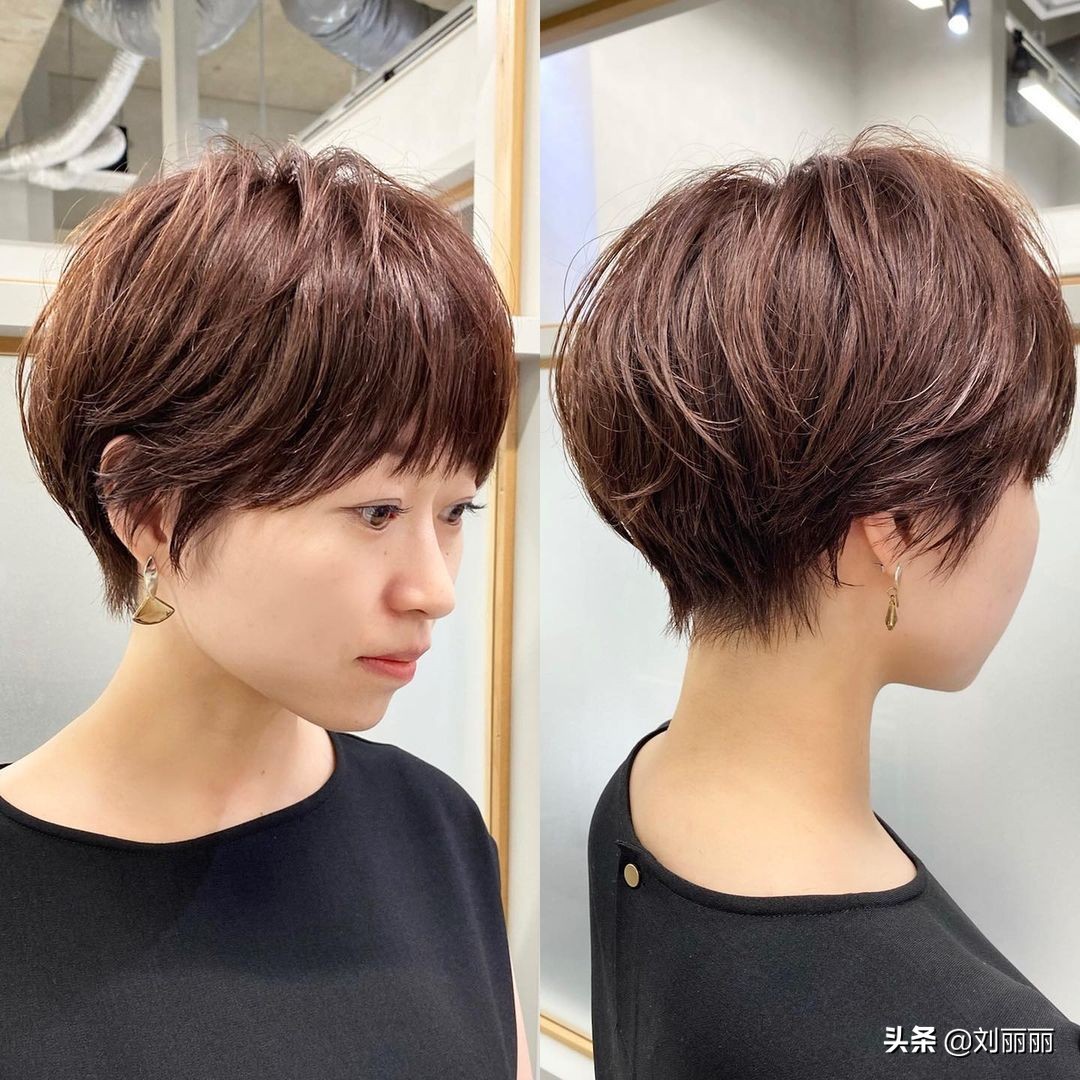 女士短发别乱剪,最火的还是这4种,剪完就是不一样